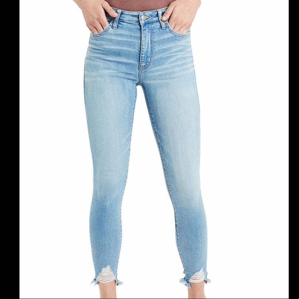AEO Super High Waisted Crop Jeggings